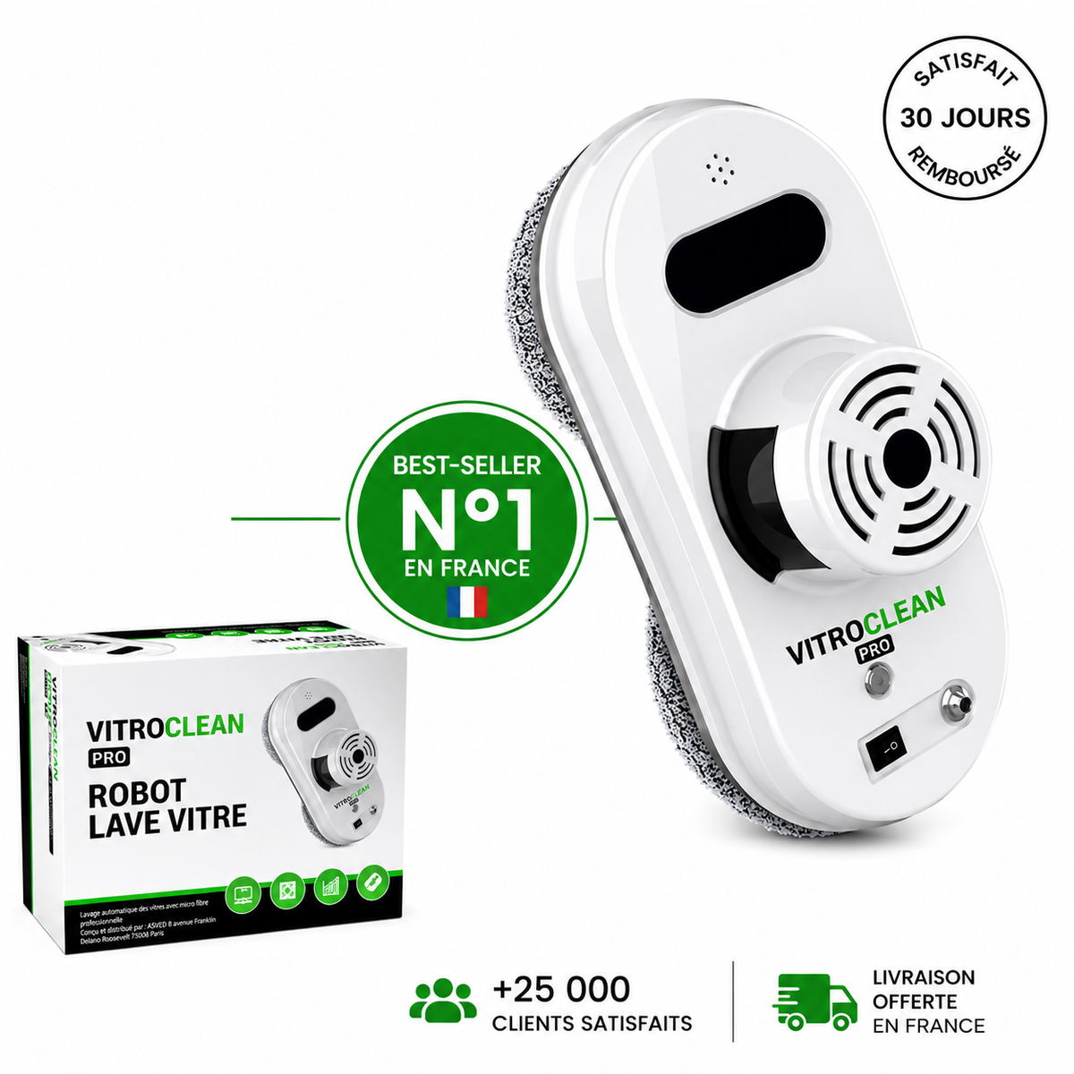 Robot lave vitre VitroClean PRO